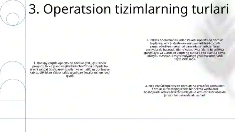 Operation Tizimlar Va Ularning Imkoniyatlaru 4
