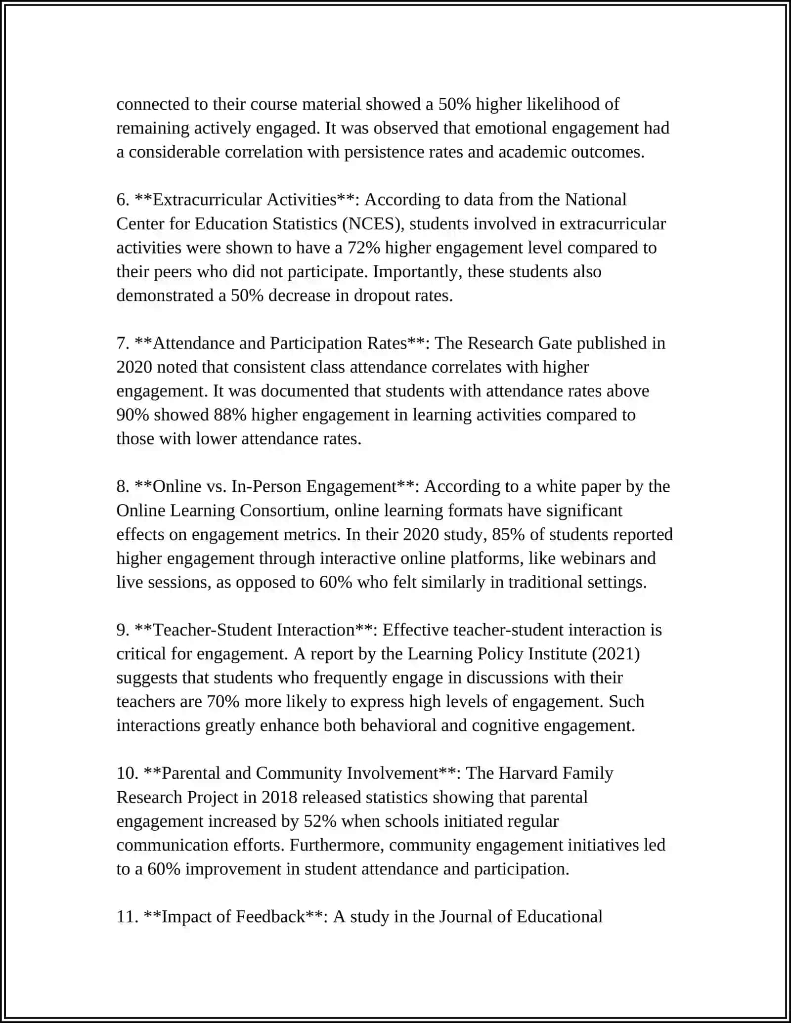 EFFECTS OF ONLINE LEARNING 4