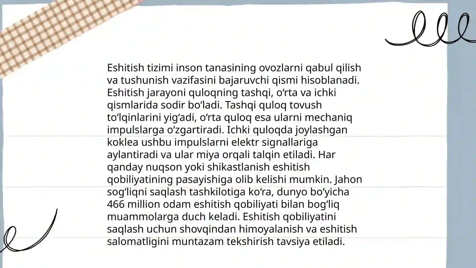Sezgi azolarining faoliyati 4
