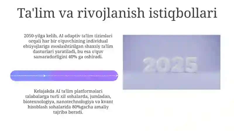 Suniy intellekt 2050-yilda 4