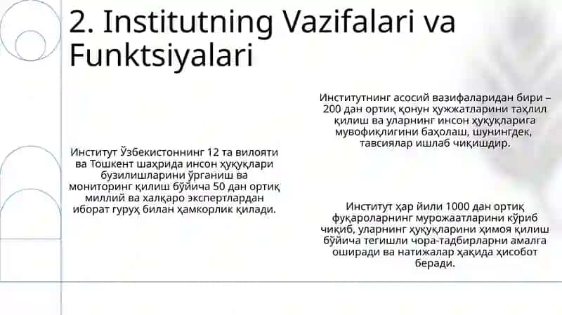 Inson huquqlari bo'yicha milliy institutlar 4