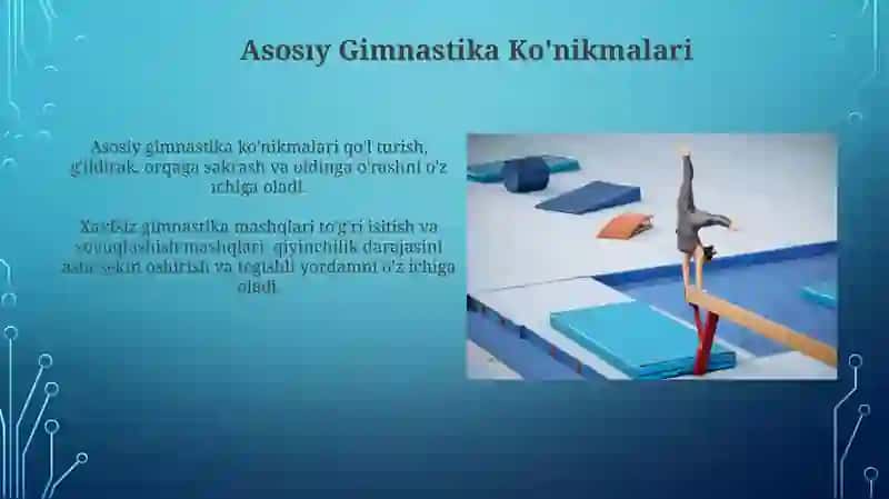 Gimnastika. saf mashqlari 4