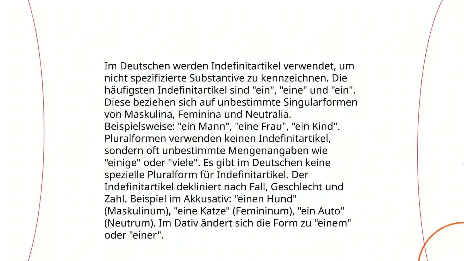 Definitartikel im Deutschen 4