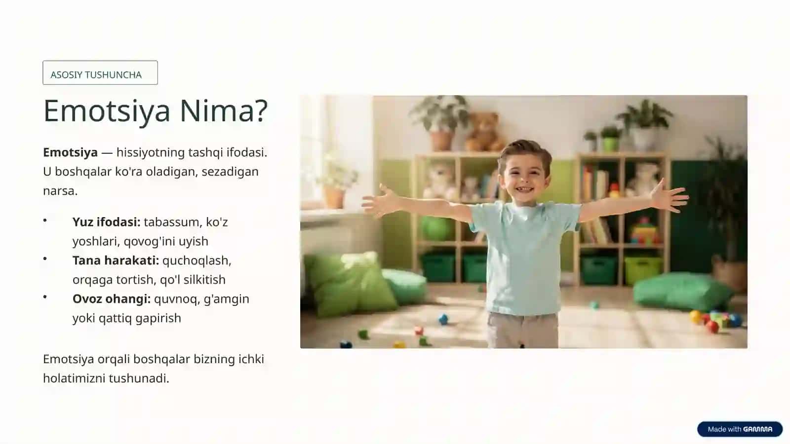 Hissiyot va Emotsiya 4