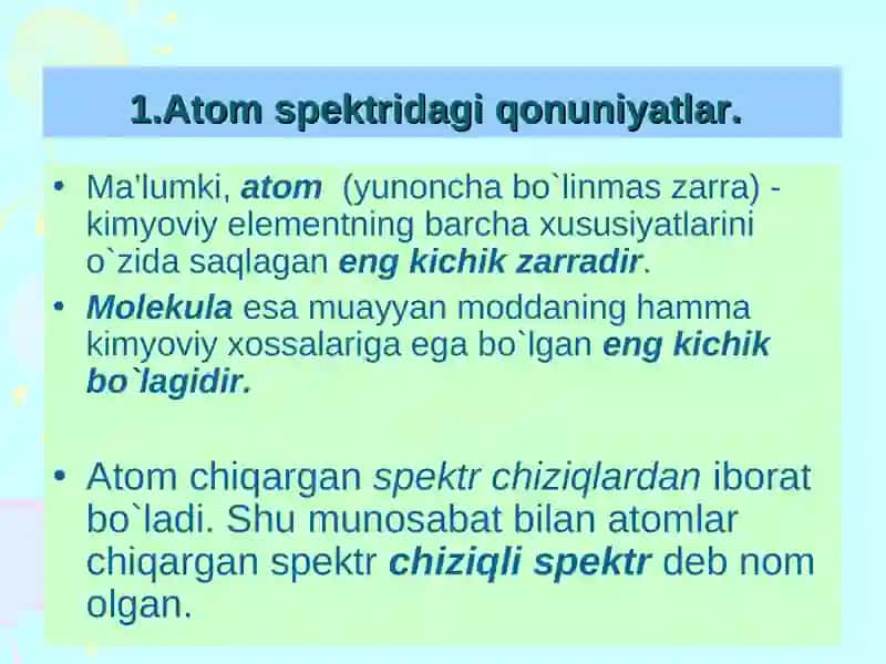 Atom Tuzilishi 4