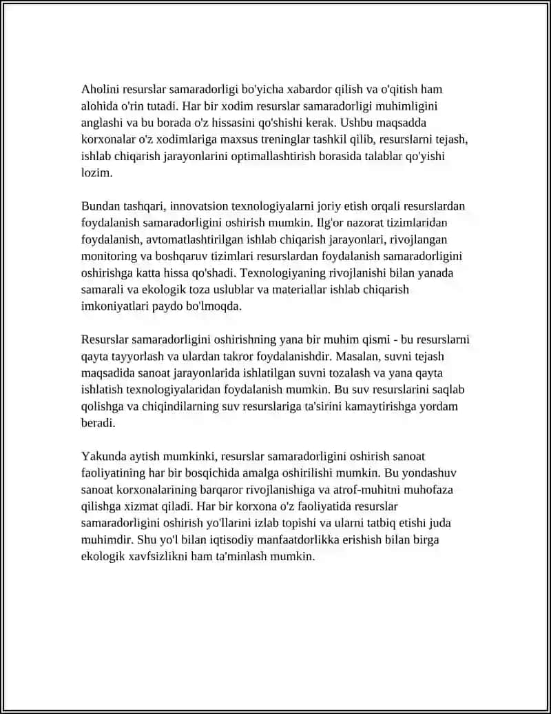 SANOAT EKALOGIYASINING ASOSIY PRINSIPLARI 4