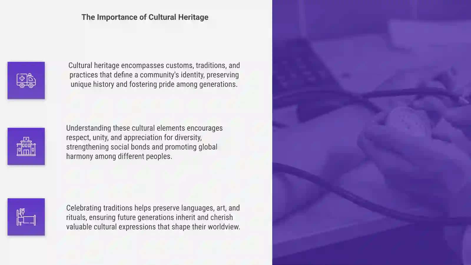 Cultures and Traditions 4