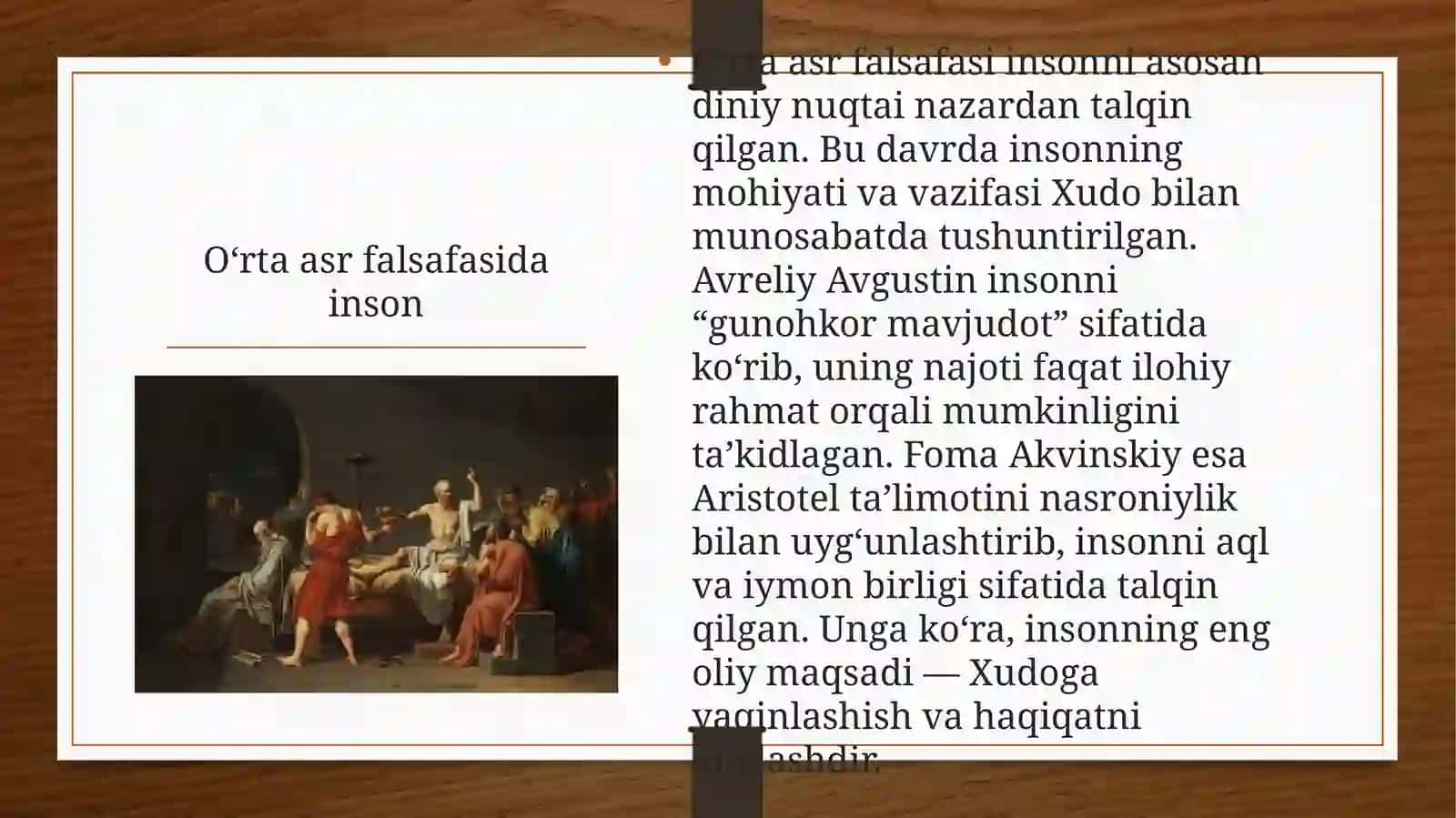 Inson falsafasi, falsafaviy antropologiya 4