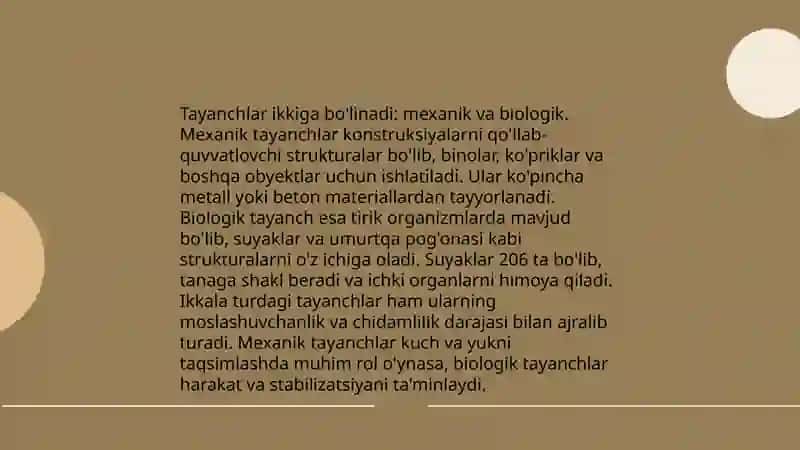 Bog‘lanishlar, tayanch turlari va tayanch reaksiyalari 4