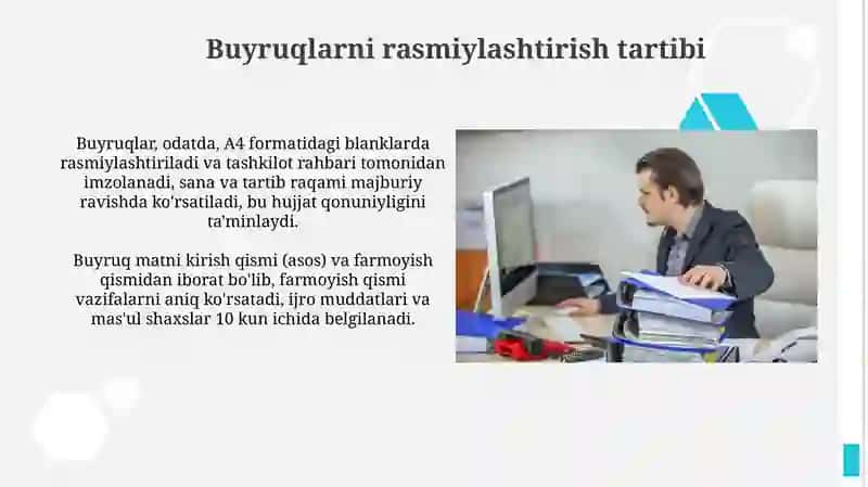 Buyruqlar va ko'rsatmalar: Asosiy tushunchalar 4