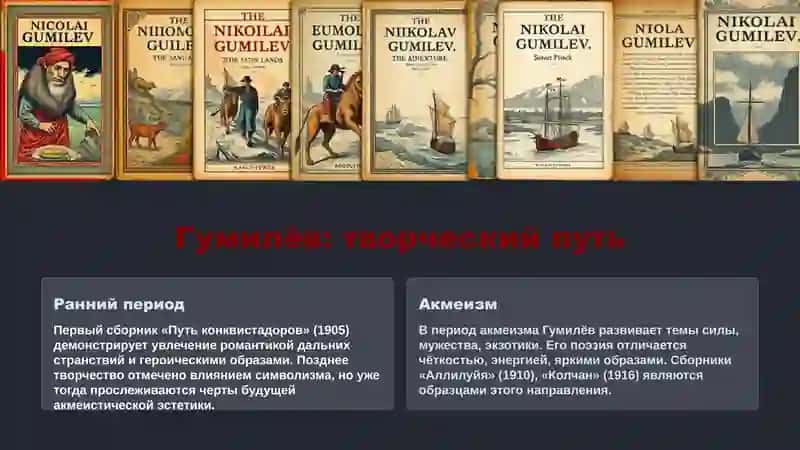 Акмеизм: Гумилёв, Мандельштам 4