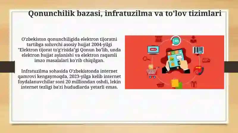 Elektron tijoratning rivojlanish holati 4