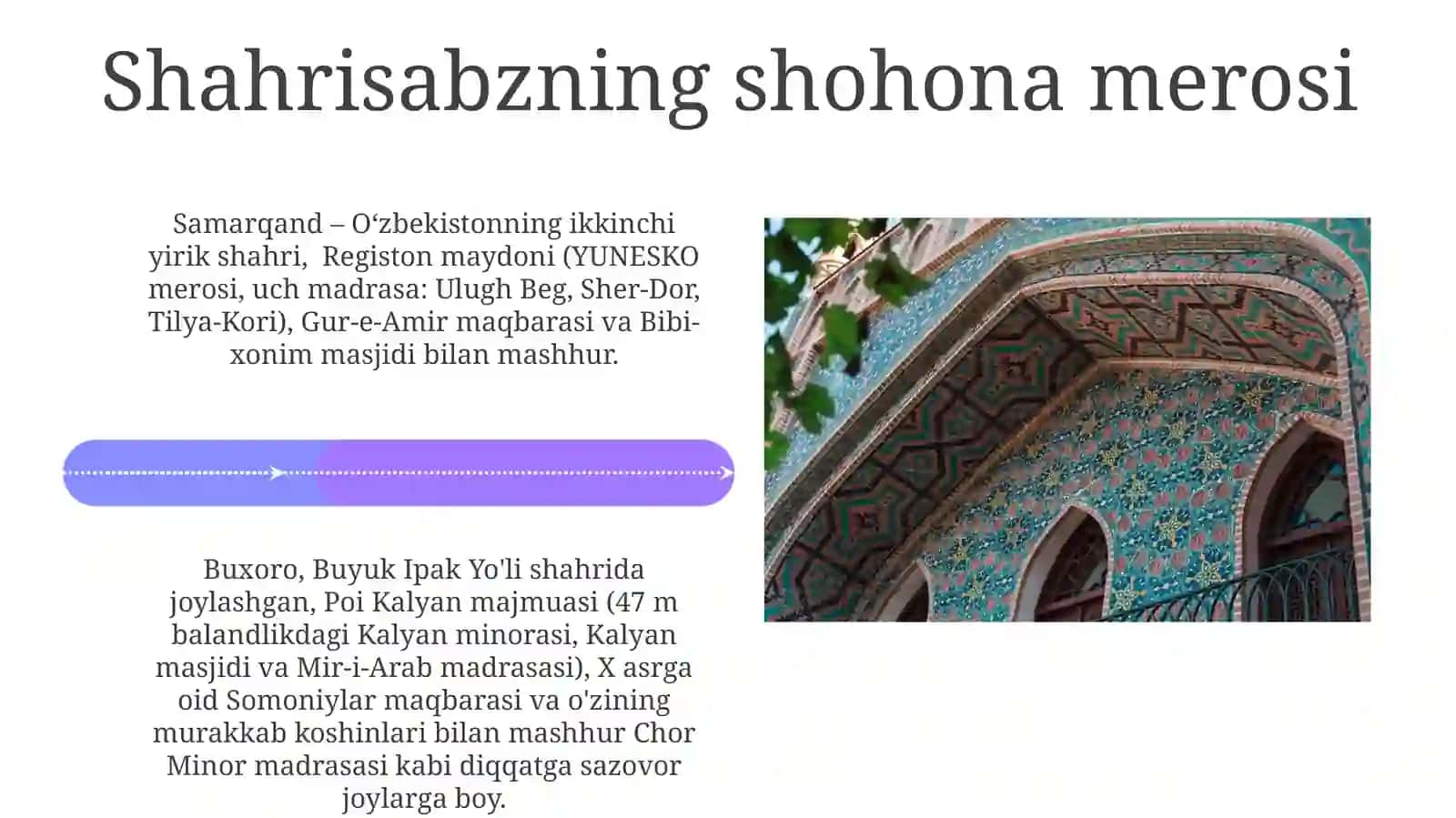 Toshkentning Zamonaviy Mo''jizalari 4
