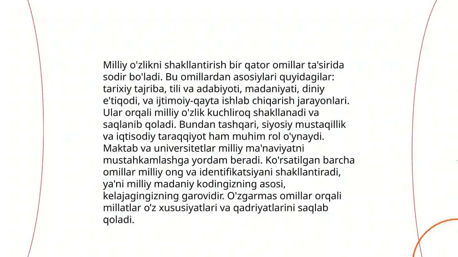 Ma'naviyat va o'zlikni anglash 4