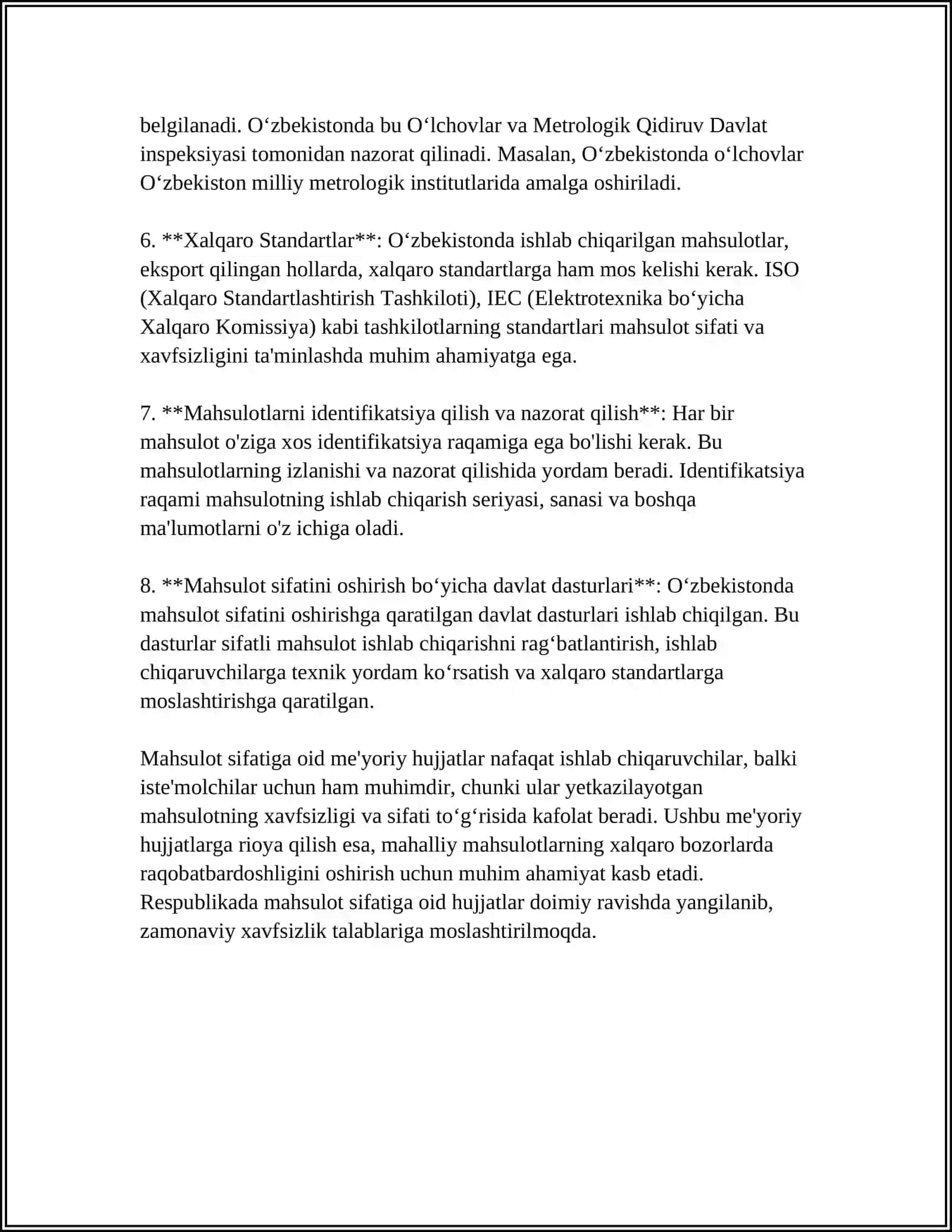 MAHSULOT SIFATI SERTIFIKATSIYASNI TASHKIL ETISH 4