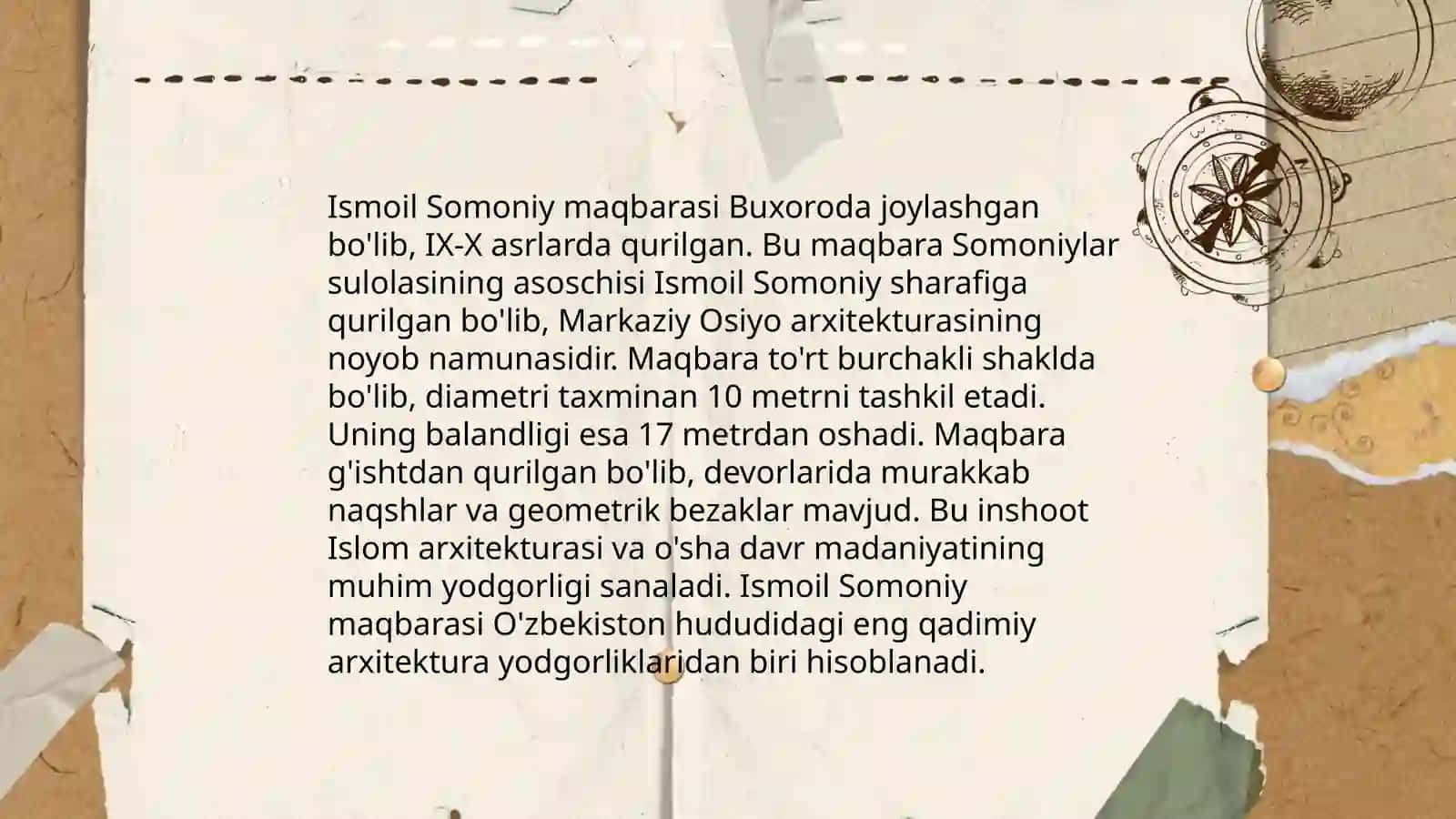 Buxorodagi tarixiy obidalar 4