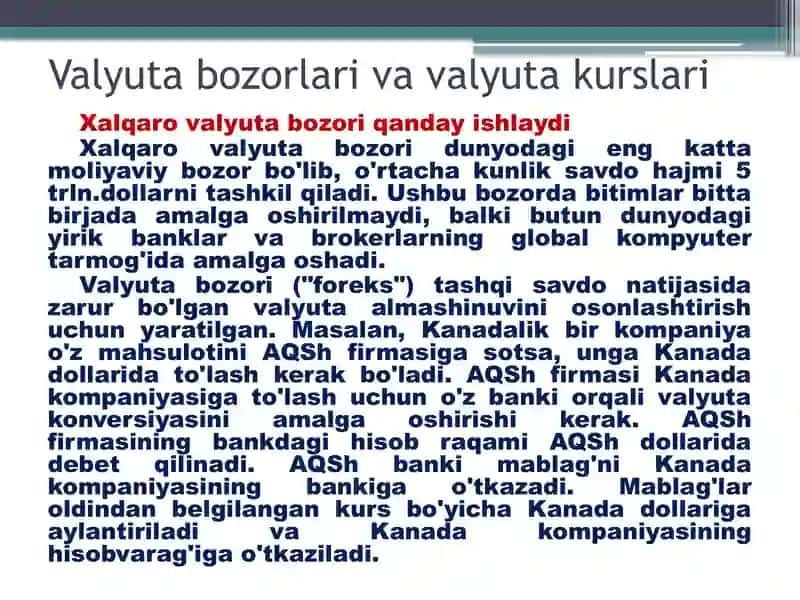 Moliyaviy menejmentning xalqaro jihatlari 4