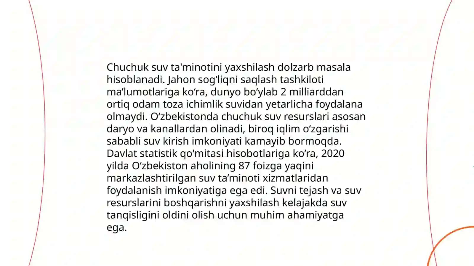 Gidrosferani muhofaza qilish 4