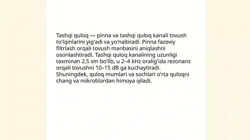Eshitish analizatori 4