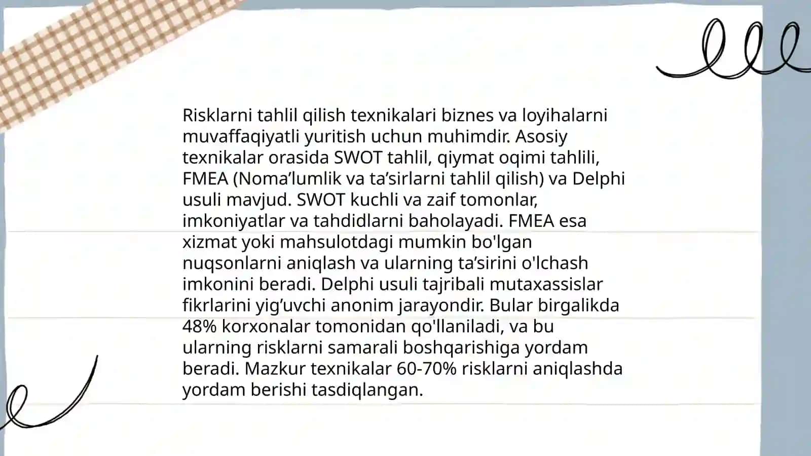 Risklarni boshqarish va biznesning uzluksizligi 4
