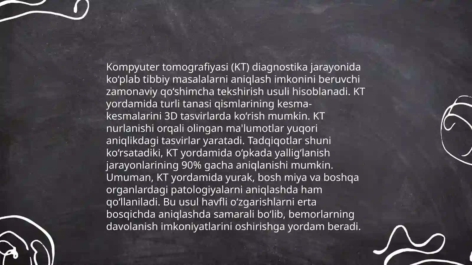 Temporomandibular bo’g’imning diagnostikasi uchun turli xil nurlanish usullaring qiyosiy tavsiflari 4