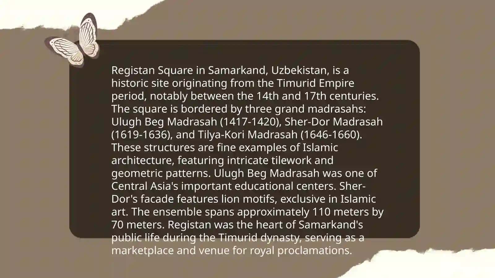 Ancient Cities of the Silk Road in Uzbekistan 4