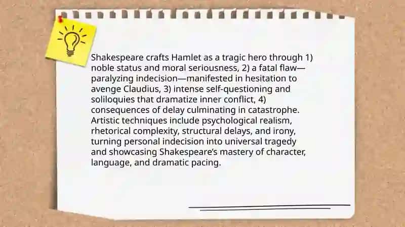 The tragedies of W. Shakespeare (“Romeo and Juliet”, “Hamlet”) 4