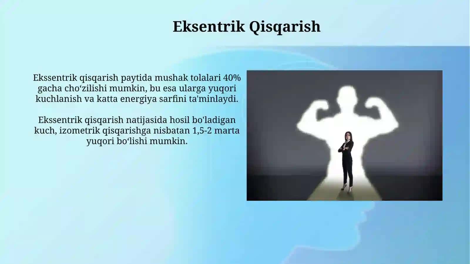 Mushaklarning Ish Turlarini Amaliy Qo'llanilishi 4