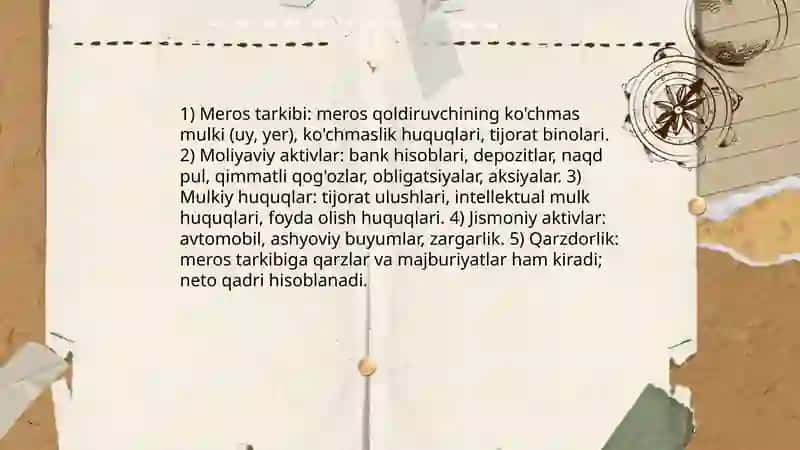 Irsiyat haqida 4