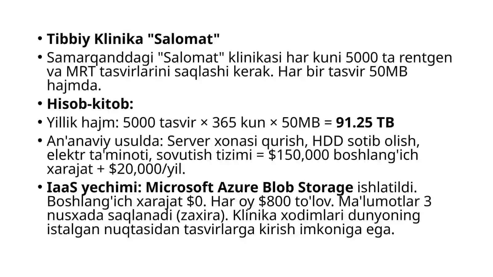 Bulutli xizmatlar turlari: IaaS, PaaS, SaaS 4