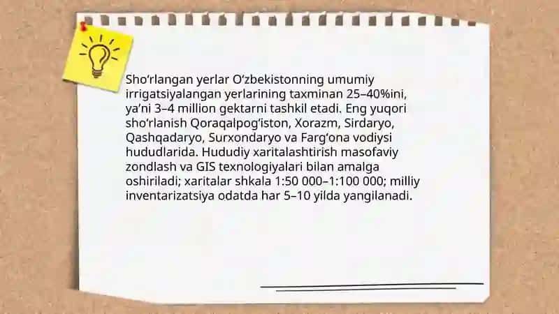 Shoʻrlanish muammosi va uni oldini olish chora tadbirlari 4