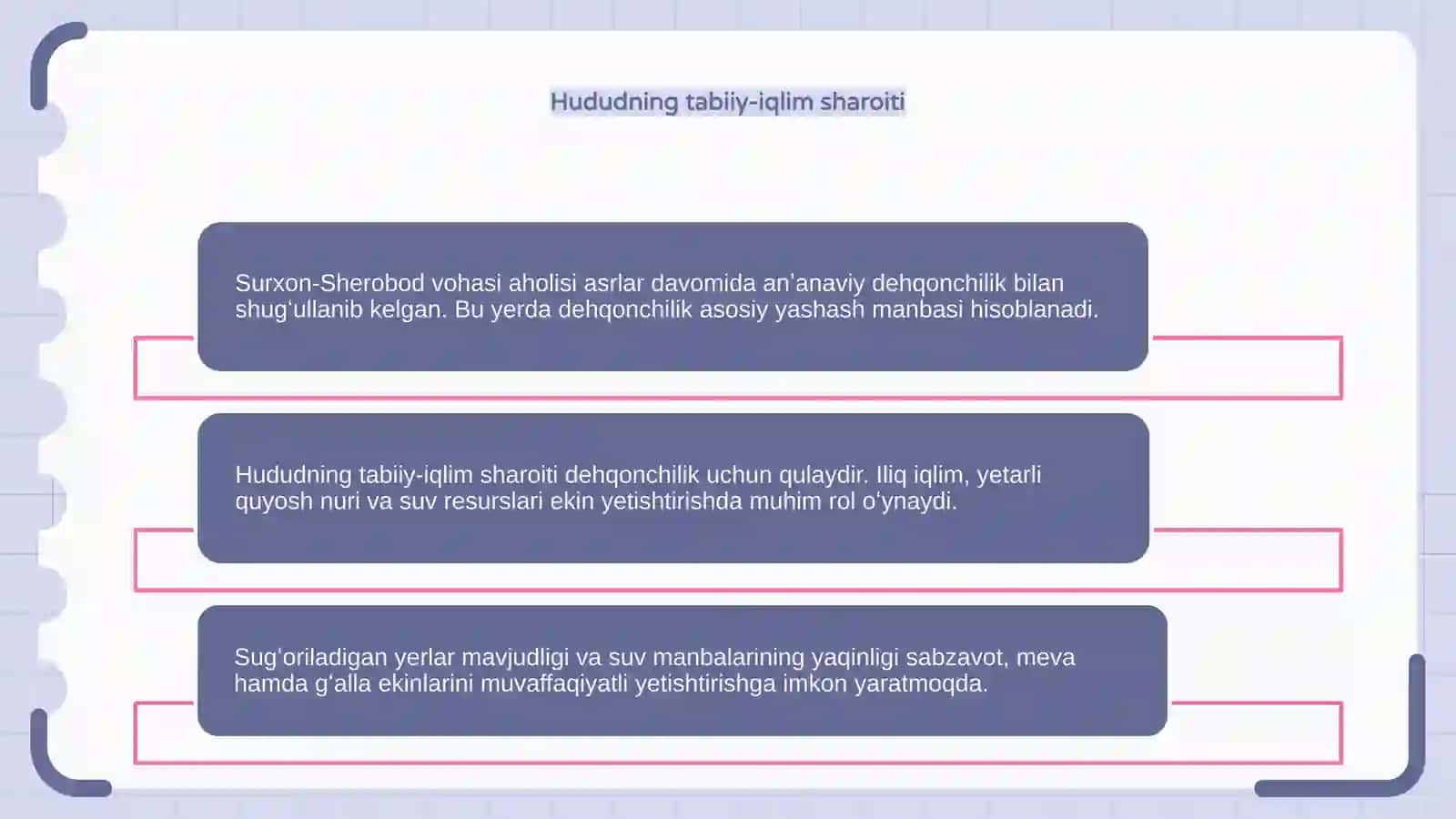 Surxon-Sherobod vohasi aholisining anʼanaviy dehqonchilik xoʻjaligi 4