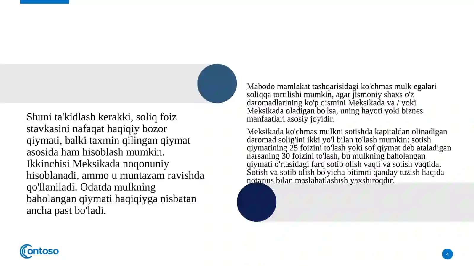 MEKSIKA SOLIQ TIZIMI 4