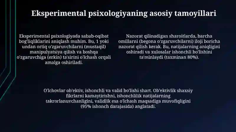 Eksperimental psixologiya haqida tushunchavatarixi 4