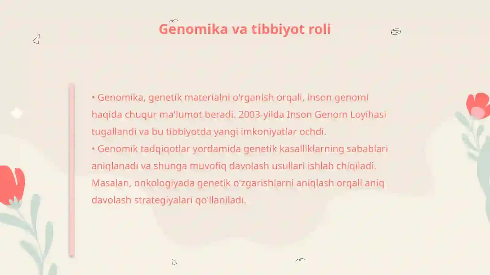 Tibbiyot genetikasini rivojlanishi 4
