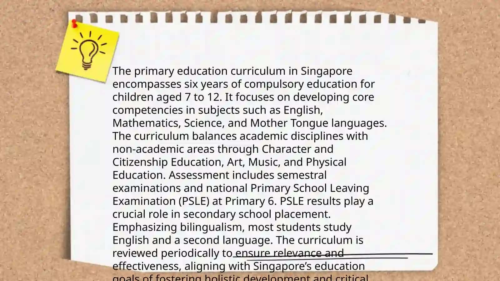 Educational system in Singapore 4