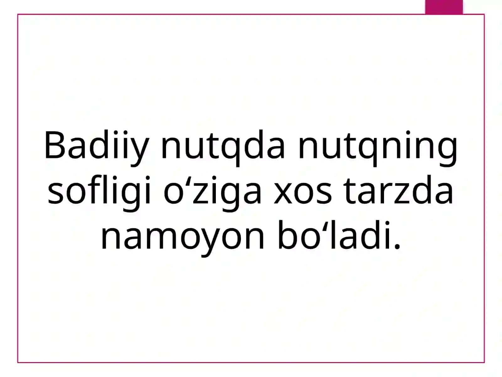 NUTQNING SOFLIGI VABADIIY NUTQ 4