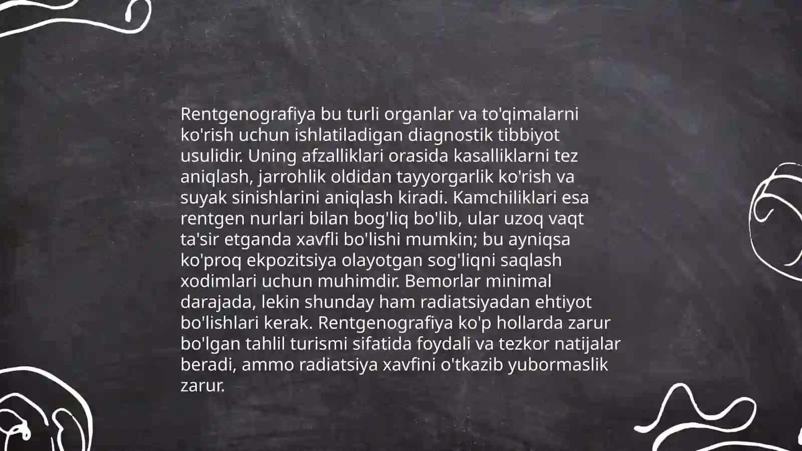 Tayanch-harakat tizimi kasalliklari nur tashxisi 4