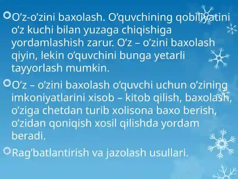 ZAMONAVIY O’QITUVCHI VA UNGA QO’YILADIGAN TALABLAR 4
