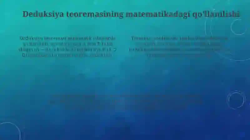 Deduksiya teoremasi 4