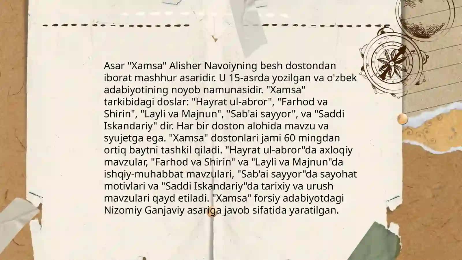 Alisher Navoiy asarlari bolalar kitobxonligida 4
