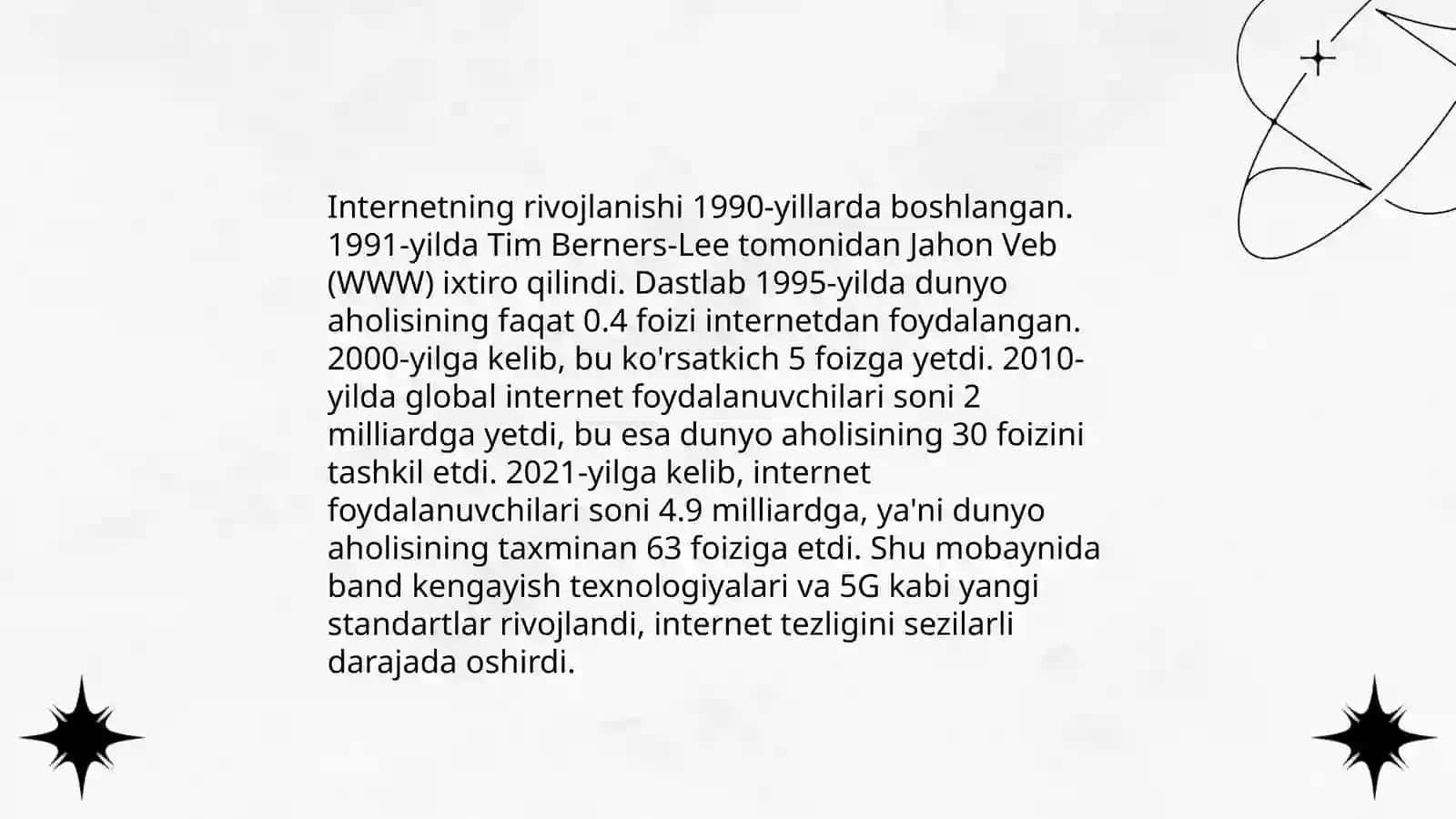Global kompyuter tarmoqlari 4