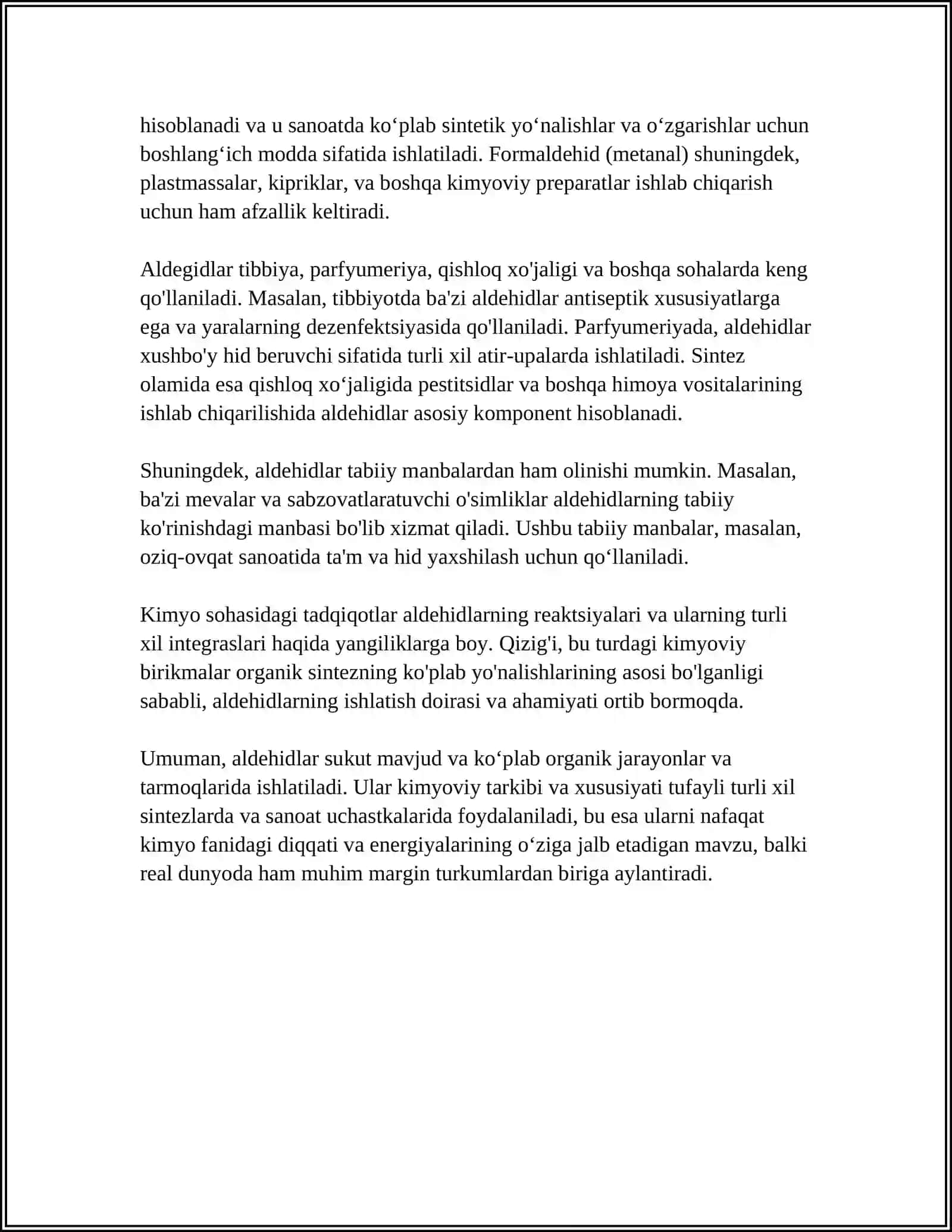 ALDEGID GURUHIGA KIRGAN DORI MODDALAR TAHLILI 4