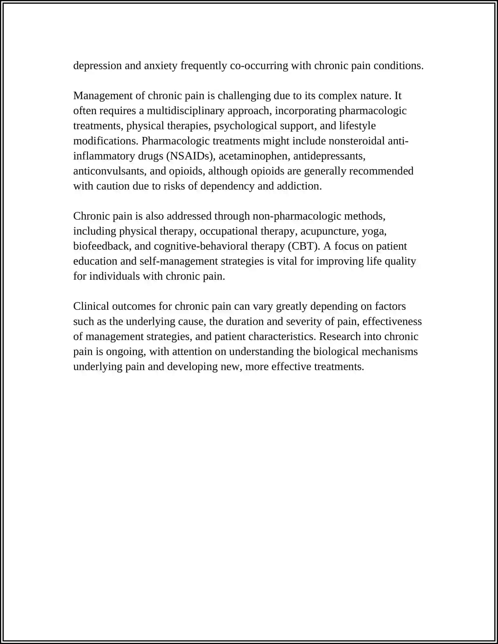 CHRONIC PAIN MAKE A PRESENTATION 4