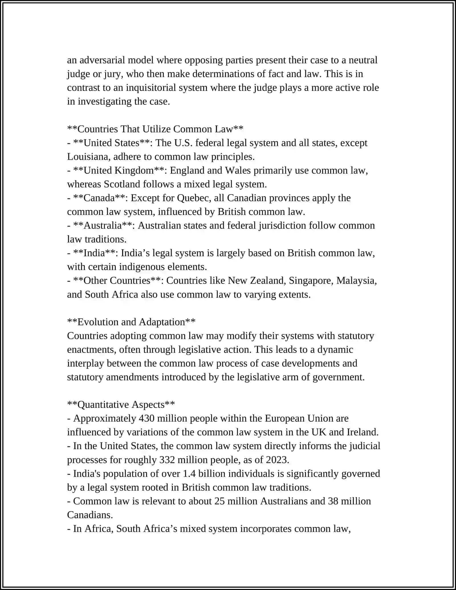 LEGAL SYSTEMS RESEARCH 4