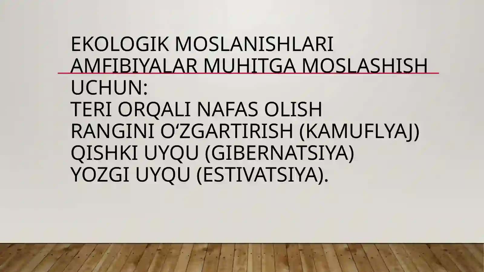 Amfibiyalarning ekologiyasi 4