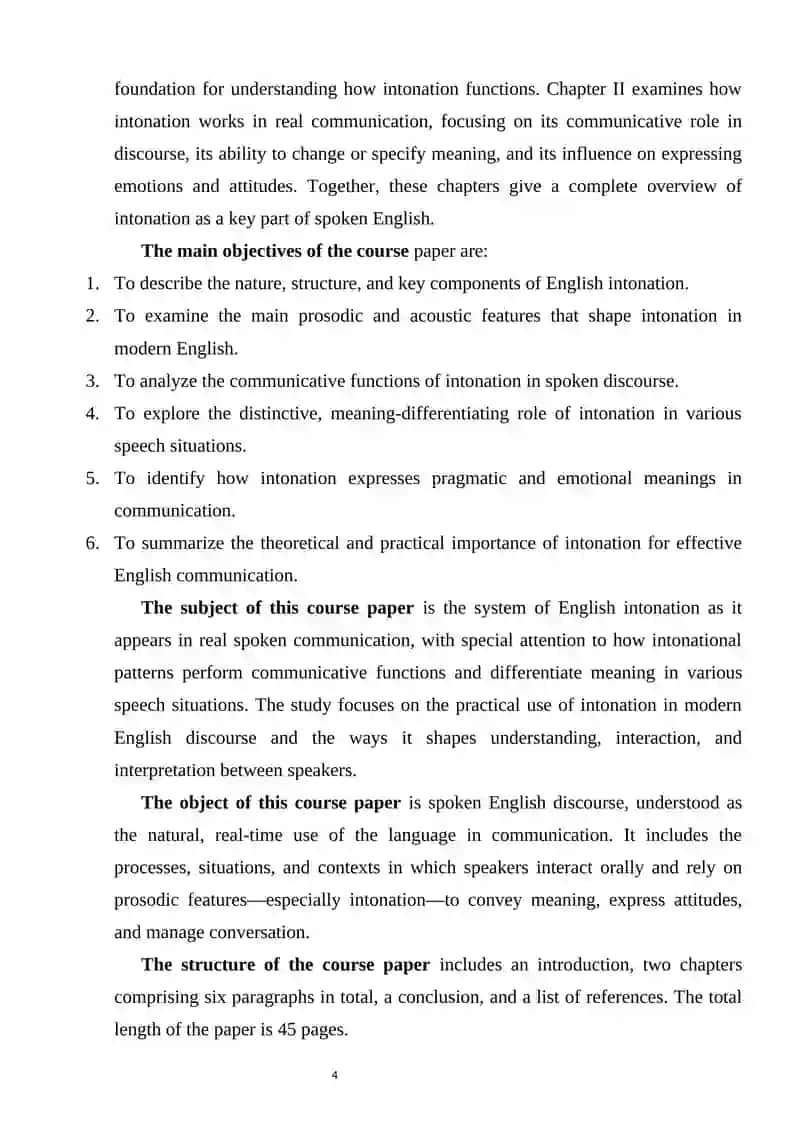 Communicative and distinctive functions of English Intonation 4