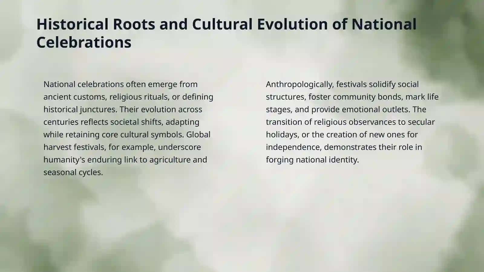 National holidays and festivals 4