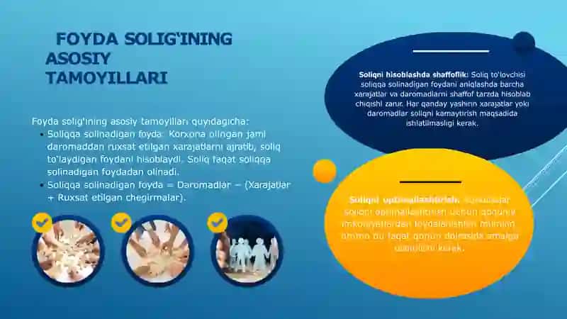 Foyda Solig‘ining Xarajatlar Tarkibi va Chegirib Tashlanmaydigan Xarajatlar" 4