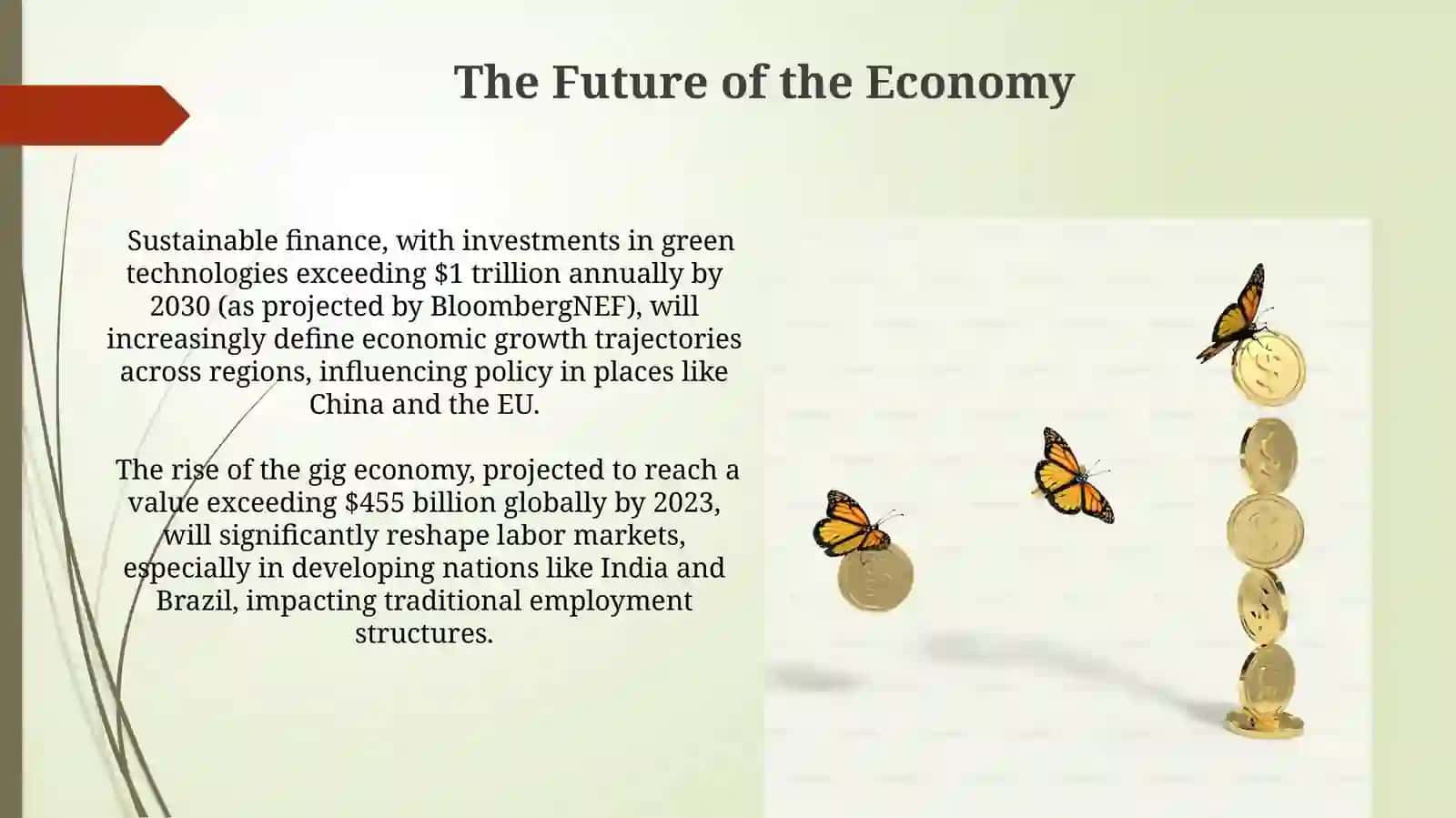 The role of the economy in our society 4